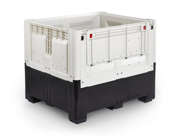 ALPHA opvouwbare palletbox, inhoud: 905 liter, onderbouw: 4 voet, 718