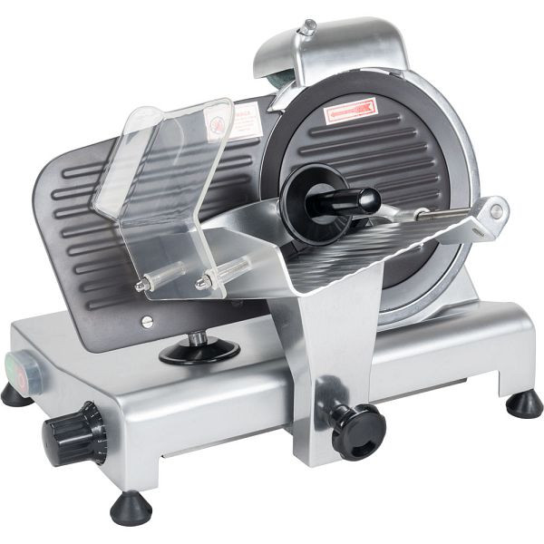 Stalgast snijmachine met aanslagplaat met antiaanbaklaag en mes 220 mm Ø, VG0103220