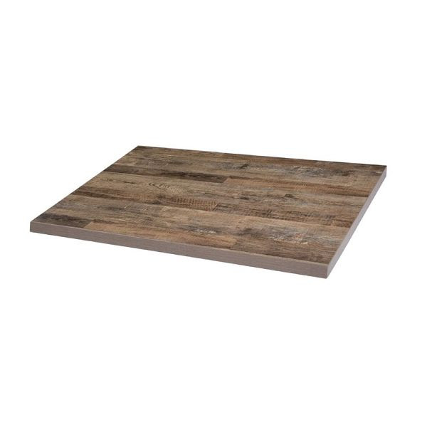 Bolero voorgeboord rechthoekig tafelblad Urban Dark 1100x700mm, DT440