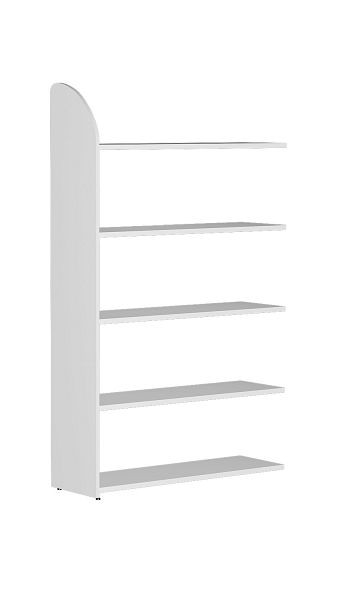 Kerkmann DANTE plankenveld 1900 x 1000 mm 5 planken, wit, 50970710