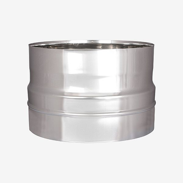 HKW adapter Ø 250/250 mm, PVC buis naar RVS mof, 708968-25