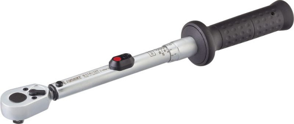 Hazet momentsleutel, US STANDARD, Nm min-max: 6,8 - 54,2 Nm, lbf min-max: 5 - 40 lbf.ft, tolerantie: 3%, massief vierkant 10 mm (3/8 inch), 6114-1CT