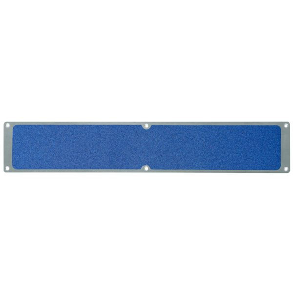 Meelbroek antislipplaat aluminium met m2 antislipbekleding, universeel blauw 114x635mm, APM1BF1