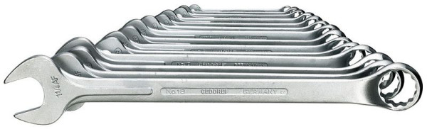 GEDORE ringsteeksleutelset, 14-delig, inch, 6013650