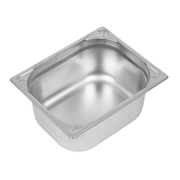 Vogue Heavy Duty GN Pan 1/2 RVS 150mm, DW440