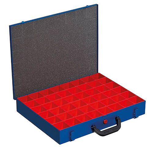 Bedrunka + Hirth Flex-Box-Metaal, 440 x 370 x 70 mm, 48 inzetstukken, 04.KK454123