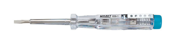 Hazet spanningstester, sleufprofiel, 0,5 x 2,8 mm, 839-1