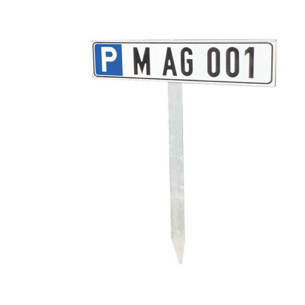 Stein HGS HGS stootpaal voor parkeerborden, gemaakt van aluminium, 90.5543