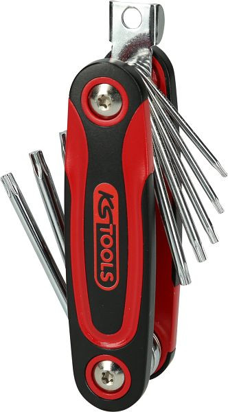 KS Tools Torx stiftsleutel klaphouder, 8 stuks, 158.3510