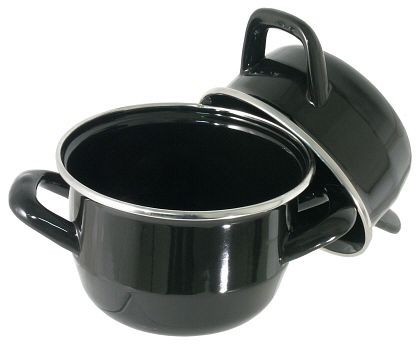 Contacto mosselpot 12 cm, geëmailleerd, 488/120