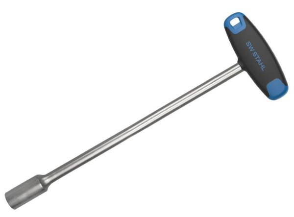SW stalen T-handgreep dopsleutel, zeskant, 10 mm, 02072L
