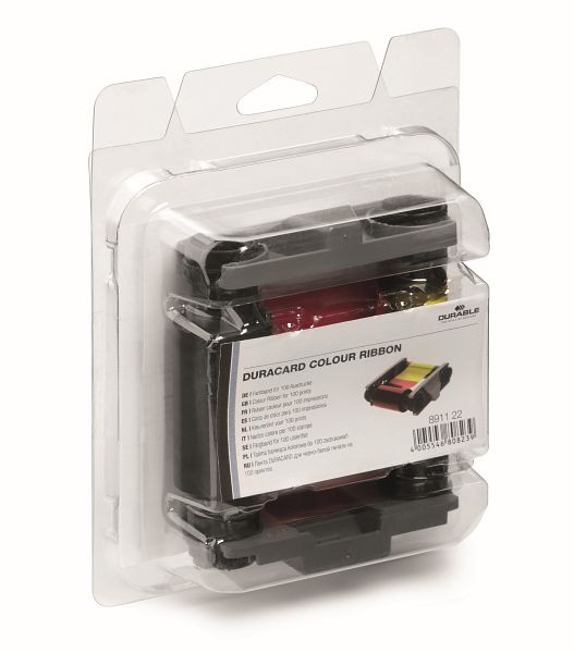 DURABLE DURACARD lint COLOR kaartprinteraccessoires, YMCKO lint, 891122