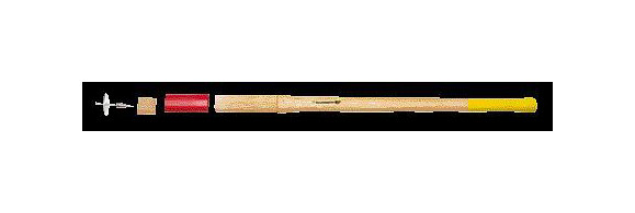 Ochsenkopf vervangende hickorysteel voor Rotband-Plus houtkloofhamer, 1896431