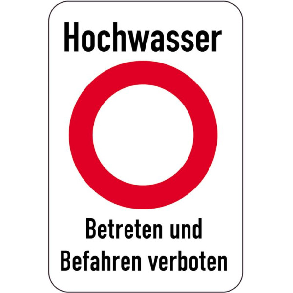 Stein HGS HGS speciaal bord, overstromings-, inreis- en rijverbod, 600 x 900 mm, 15736