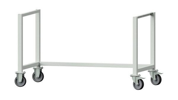 ANKE werkbanken frame A verrijdbaar, 1360 x 715 x 800 mm, RAL 7035, 990.572