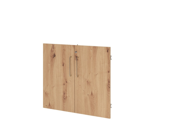 Hammerbacher FlexWall deurenpaar 80 cm, 2 OH, BS, knoestig eiken, VFWT28/R/BS