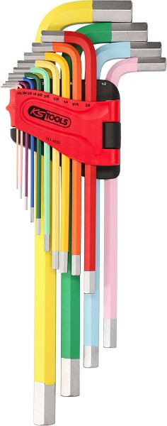 KS Tools inbussleutelset, extra lang, 14-delig, 151.4650