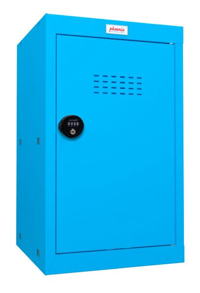 Phoenix CL-serie maat 3 kubuskast in blauw met combinatieslot, CL0644BBC