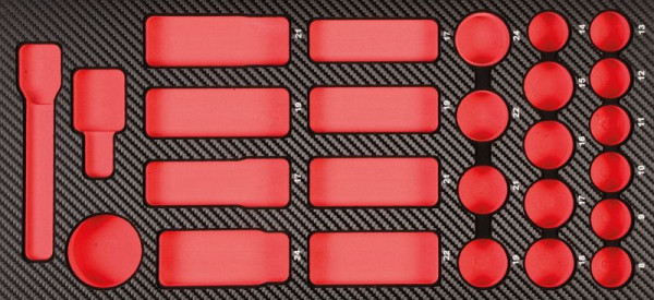 Projahn ProForm inzet leeg voor 1/2" doppen, 5999-15E