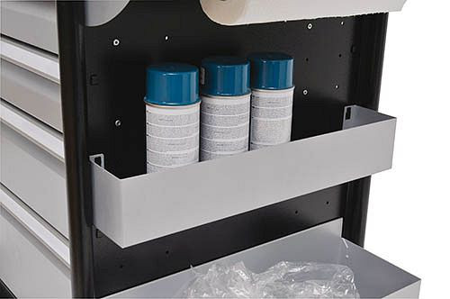 Bedrunka + Hirth bidon- en blikjeshouder, voor Maxmobile 2, 480 x 90 x 85 mm, 08.89.74