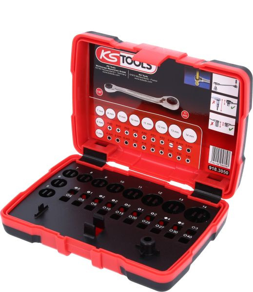 KS Tools kunststof lege koffer voor 918.3050, 918.3050-99
