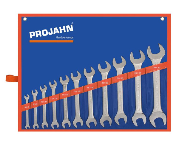 Projahn dubbele steeksleutelset 11 delig, 4411