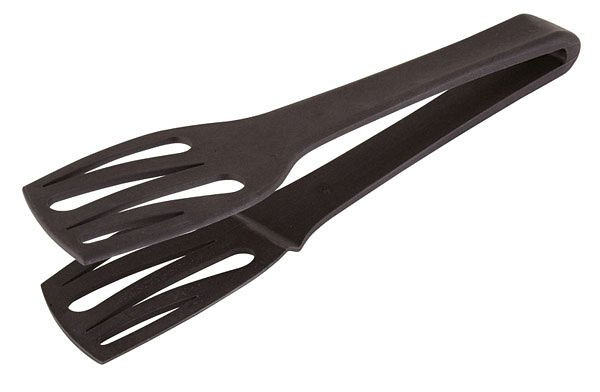 APS toasttang, 10 x 8 cm, handvat: 17 cm, polyamide, zwart, 00601