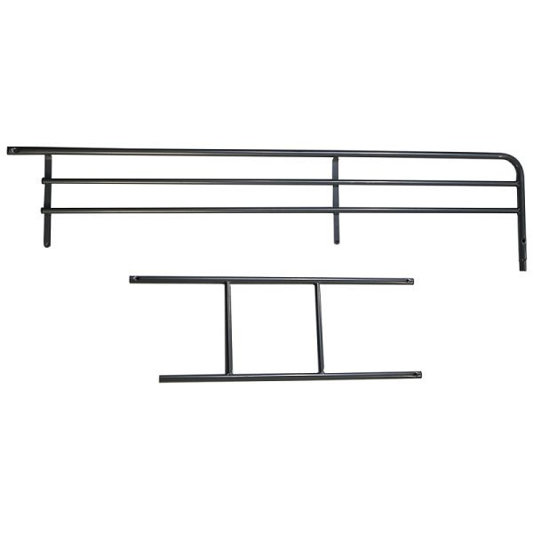 Lüllmann ladder en valrooster voor voorzijde, wit aluminium, 710590