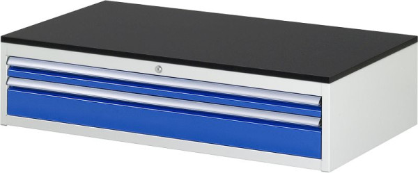 RAU ladekast serie 7000, B1145xD650xH280mm, laden: 1xH60, 1xH120mm, werkblad melaminehars gecoat, 03-XXL1.1A-M.11