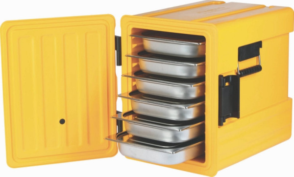 A&S Polarny Thermobox warmtecontainer 83 liter inhoud, 601M geel