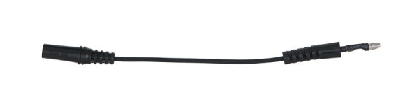 KS Tools 4,0 mm ingangsbus naar 3,5 mm testadapterstekker rond (zwart), 150.0976