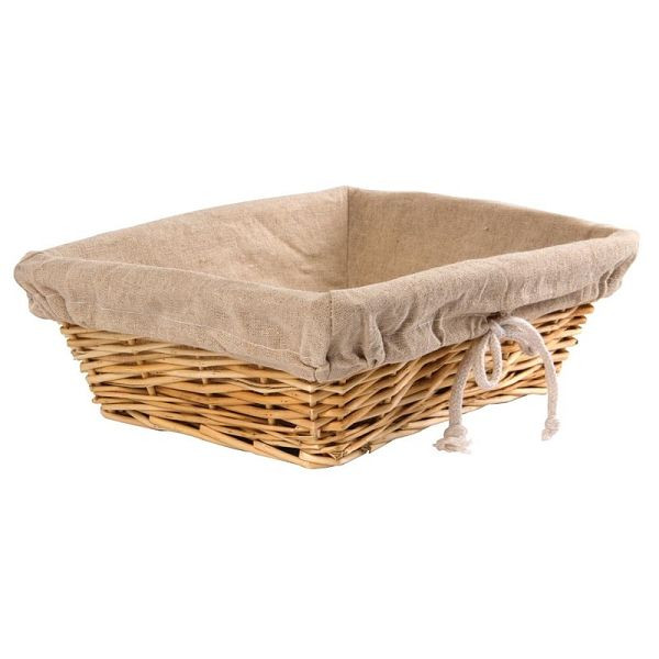 Olympia broodmand wilg met kleding 31,5 x 23cm, U746
