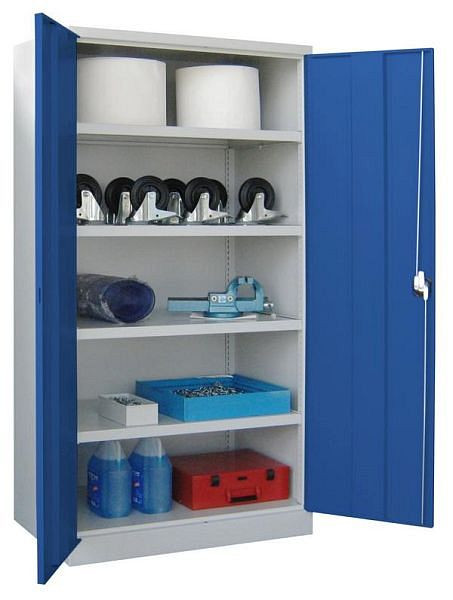 Pavoy Schwerlastschrank 1950/630/1040, Drehgriff, ohne Trennwand, 4 Böden, 36362-104-001-910