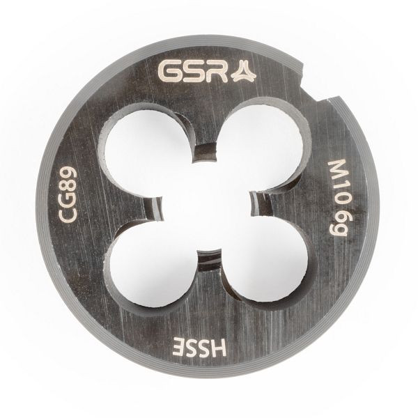 GSR-matrijs DIN EN 22568 (DIN 223) metrische draad rechts HSSE-VAP M 10, 00409230