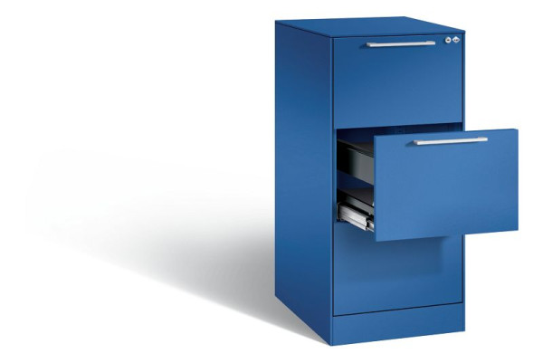 C+P hangmappenkast Asisto, H1010xB440xD600mm, kleur: gentiaanblauw, beugelgreep, 146245-311 S10024