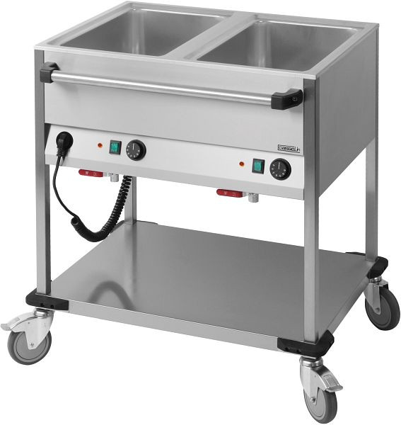 Casselin food serveerwagen, 2 x GN 1/1 liggend, CCBM2H