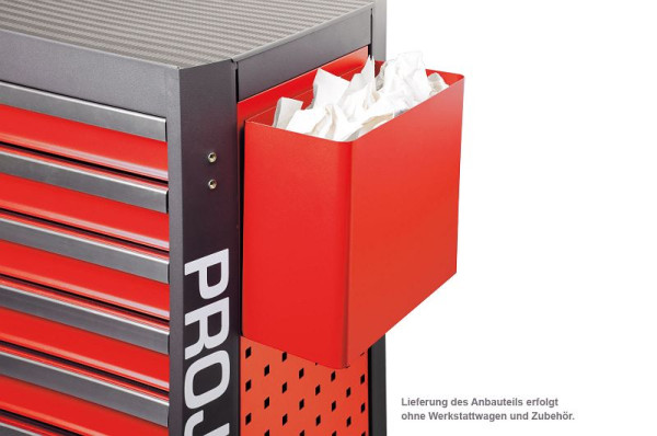 Projahn accessoires werkplaatswagen GALAXY papiermand rood, 5503-108