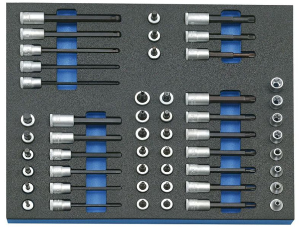 GEDORE controlegereedschap-inzet met dopsleutelset 3/8'', 2016508