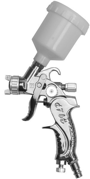 SW-Stahl persluchtverfpistool, 0,12 l, 25005L