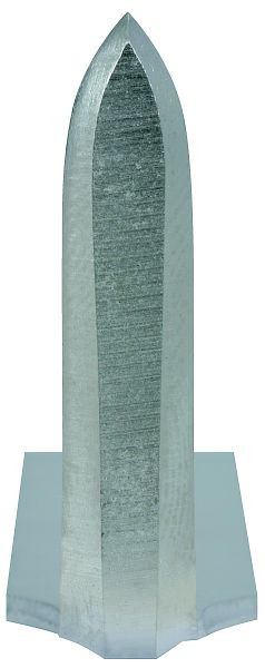 KS Tools roestvrijstalen standaard schrapermes, meslengte 30 mm, 6 stuks, 140.2299