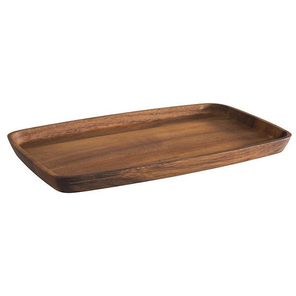 APS serveerplank, 30 x 18 cm, hoogte: 2 cm, acaciahout, 00898