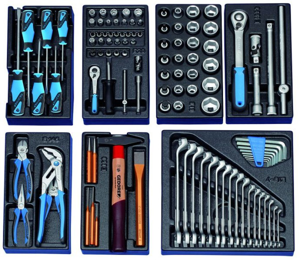 GEDORE module-assortiment klein, 104 stuks, 2319845