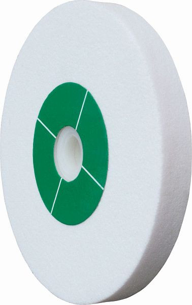 ELMAG slijpschijf - fijn (K60), 175x25x32 mm (ES/DS 175 en DSM 175 W+D) 'EDELAKORUND', inclusief rode ring 32/25, 25/20, 20/16mm, 61080