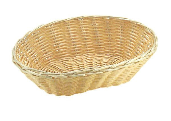 APS brood- en fruitmand, ovaal, 23 x 15 cm, hoogte: 6 cm, polypropyleen, lichtbeige, -BASIC-, 30280