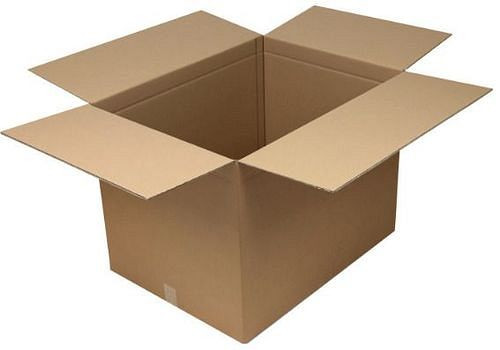 TransPak golfkartonnen vouwdoos 2-wandig, binnenafmetingen 770 x 570 x 570 mm, kwaliteit 2.50BC, VE 10, 299409