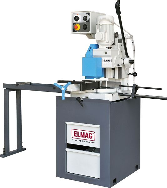 ELMAG metaalcirkelzaagmachine, VM 350-L, 18/36 tpm, inclusief spaanruimer voor tandsteek T 6, 78039