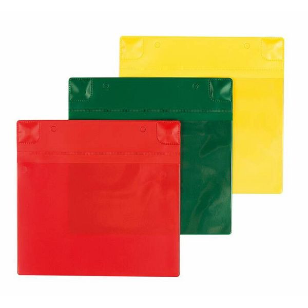 Stein HGS magneettassen, 230 x 220 mm, met regenbeschermklep, rood, kn5001-1