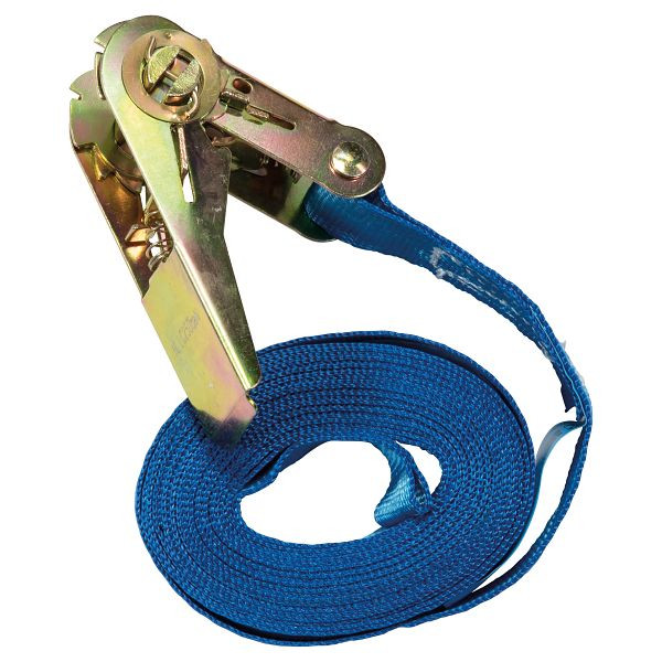 WAGNER 1x Spanngurt Kompaktratsche Länge 5m, Breite 25mm, SV Verpackung FSC Mix 70%, VE: 6 Stück, 20101700