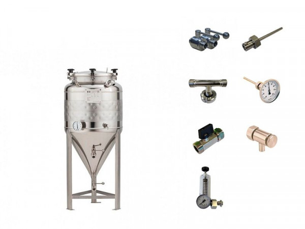 Speidel Set Edelstahl-Drucktank 1.2B ZKG 120 Liter, 45700-ZKG-0001