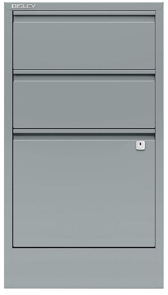 Bisley Home Filer, 2 universele, 1 achterste lade, zilver, HF3355